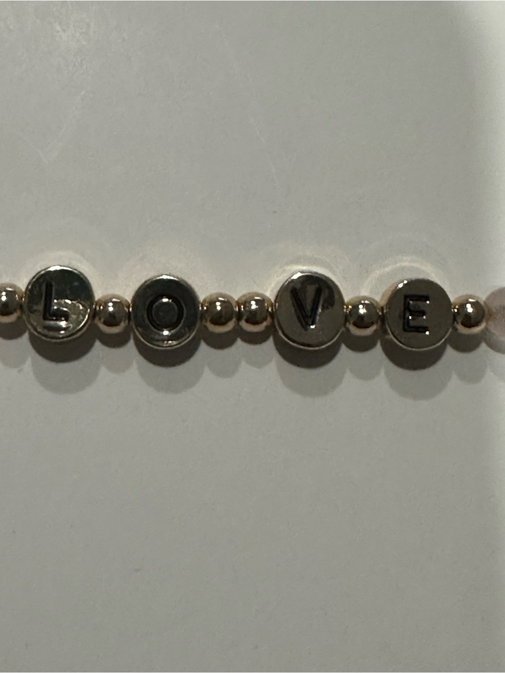 Love Bead Bracelet